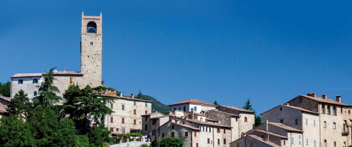 Macerata Feltria vista del paese