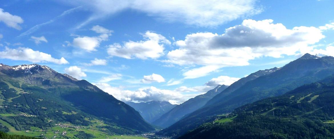 Panorama Bormio Valtellina