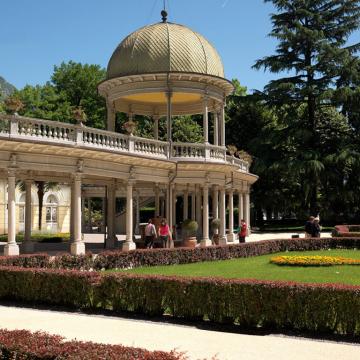 park at Boario spa