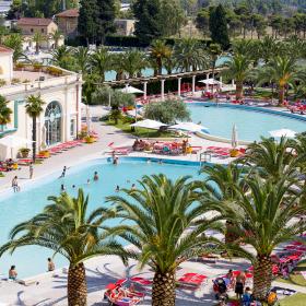 Piscina esterna delle Terme di Tivoli