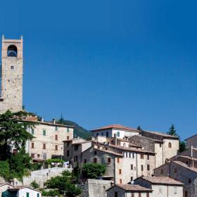 Macerata Feltria vista del paese