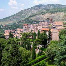 Vista di Tivoli Terme