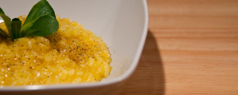 saffron risotto