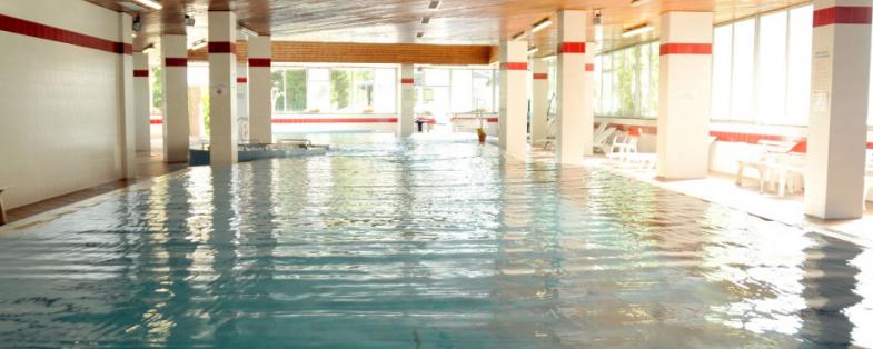Piscina interna terme di Bognanco