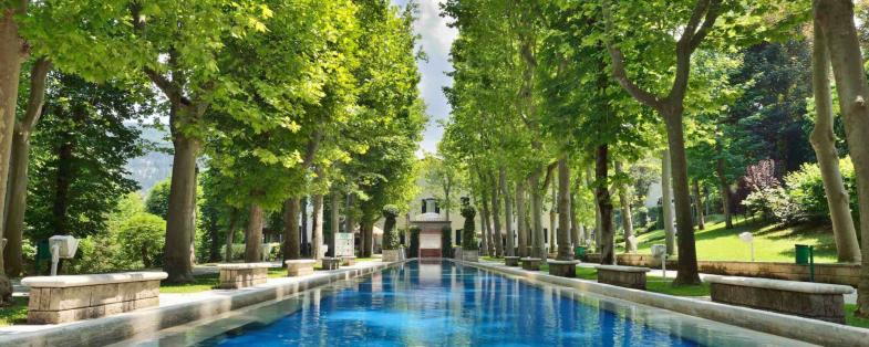 a view of Caramanico thermal baths