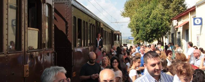 Trenino storico a Telese