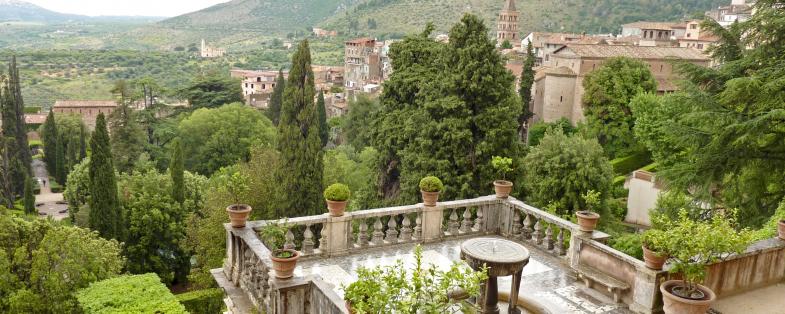 a view of Tivoli Terme
