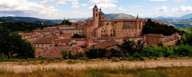 landscape of Urbino